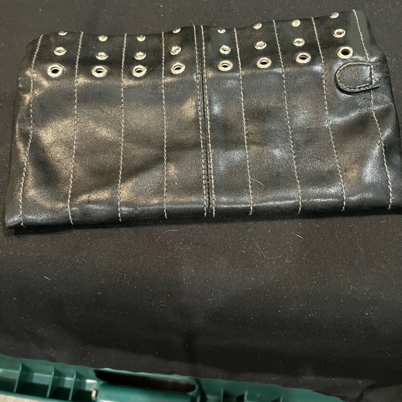 Black Studded Clutch - Picture 5 of 5